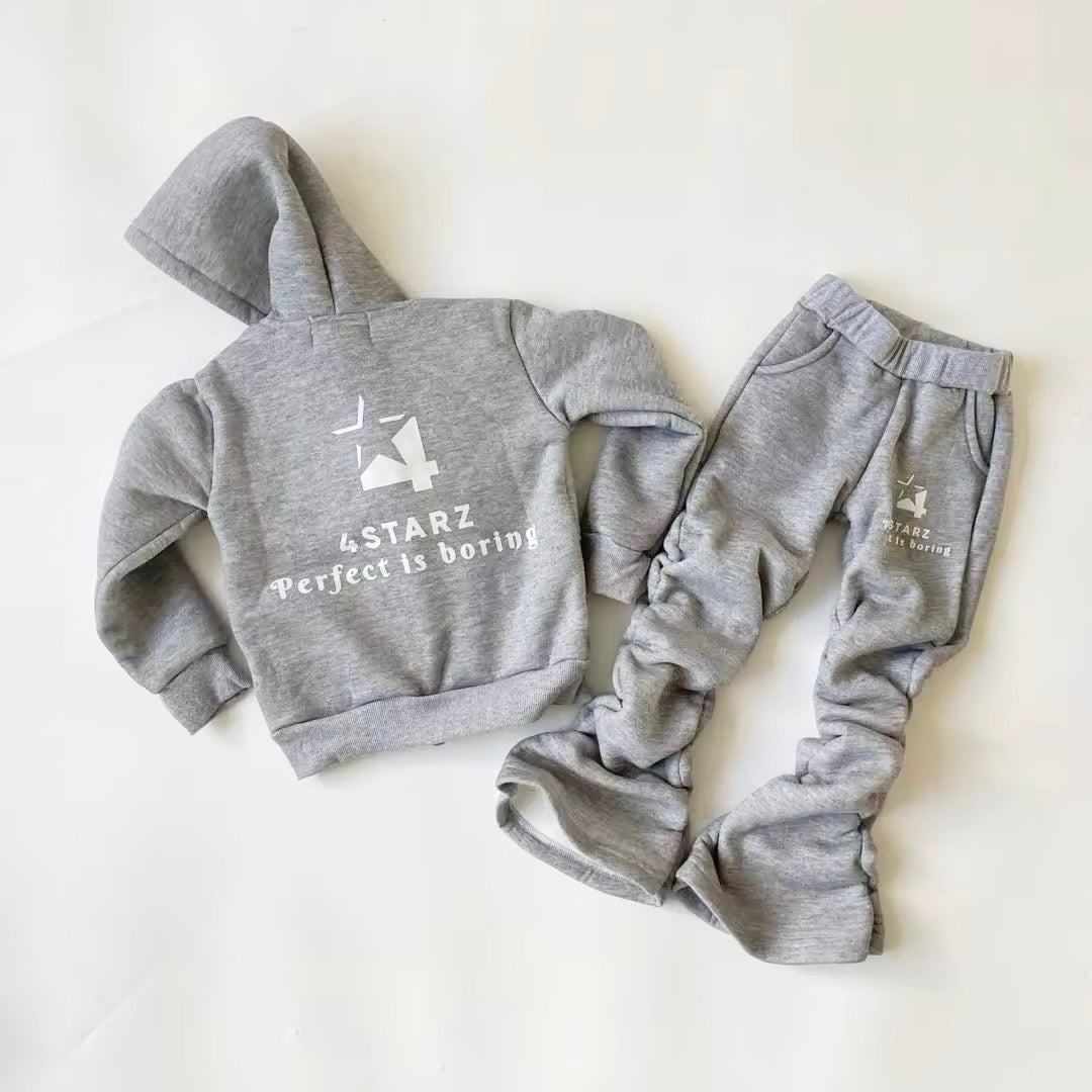 The Imperfectly Stacked Sweatsuit